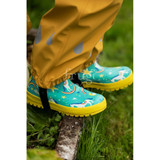 Puddle Buster Wellington Boots - Aqua Cosmic Unicorn