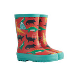 Puddle Buster Wellington Boots -Red Jurassic Coast