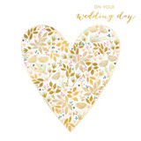 Wedding Floral Heart AFL09A