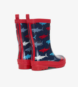 Hungry Sharks Shiny Rain Boots