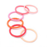 12 Elastics Pink Mix