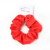 Red Satin Scrunchie