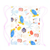 Children's Floral / Under The Sea Print Drawstring Bag