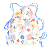 Children's Floral / Under The Sea Print Drawstring Bag