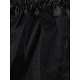 Black Net Tutu Triple Layered Skirt