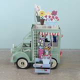 Mother's Day Flower Truck - Top of the World Pop Up Greetings Card 3D004M