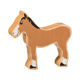 Natural Wooden Brown Foal Natural Wooden Brown Foal