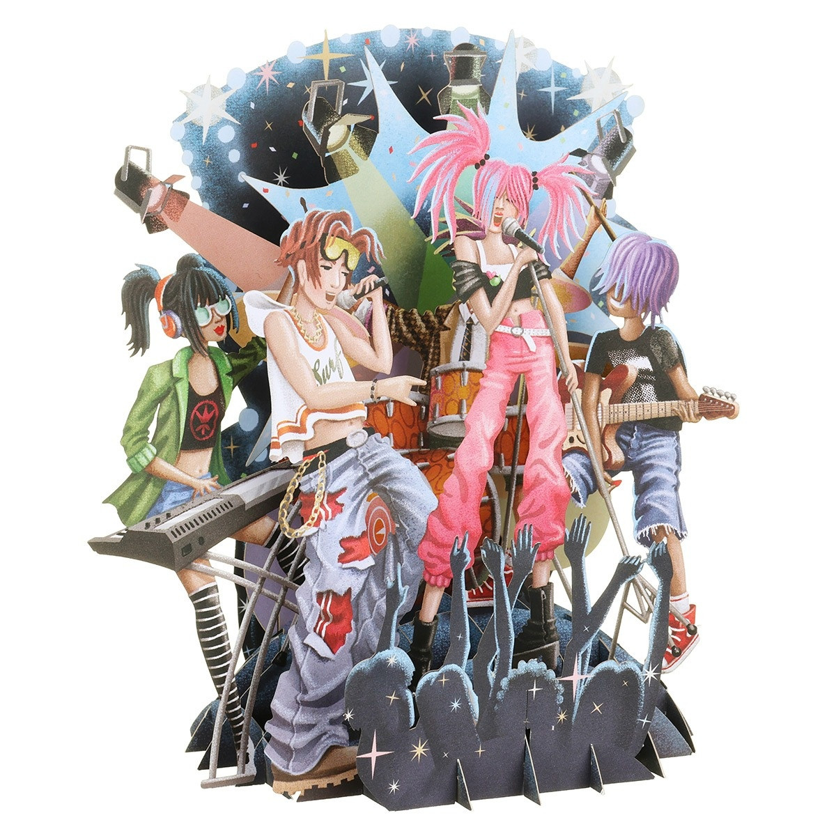 Pop Up Pop!- Top of the World Pop Up Greetings Card TW069 - Nonsuch
