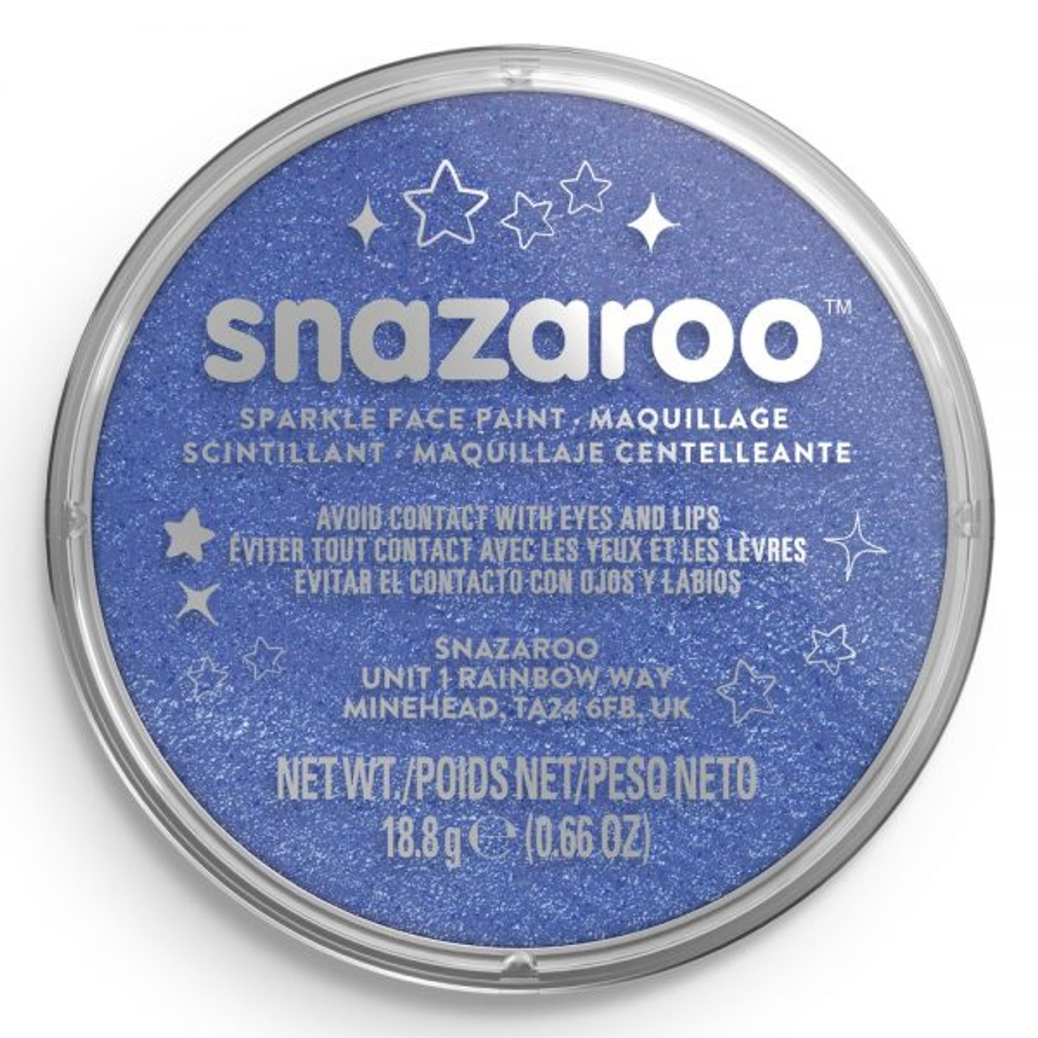 Snazaroo Classic Face Paint, 18ml, Pale Blue