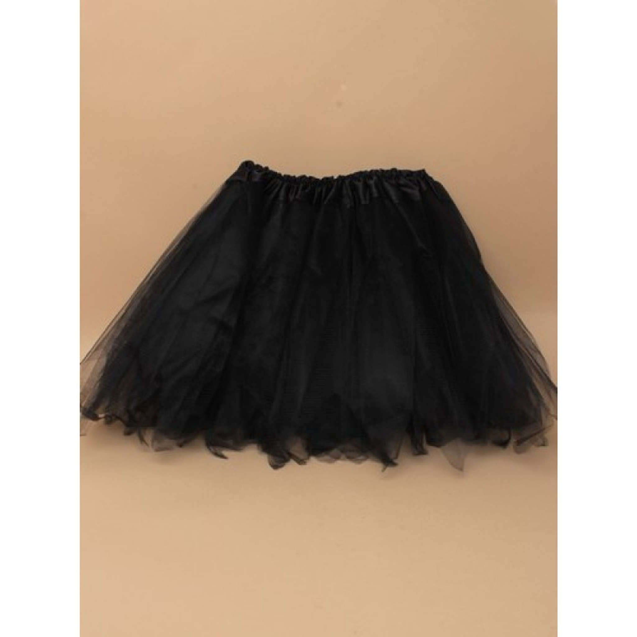 Long layered clearance net skirt