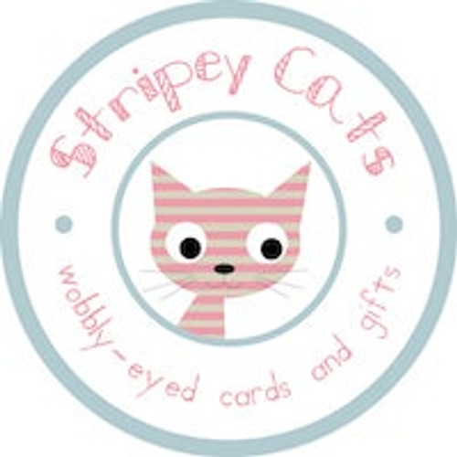 Stripey Cats Greeting Cards