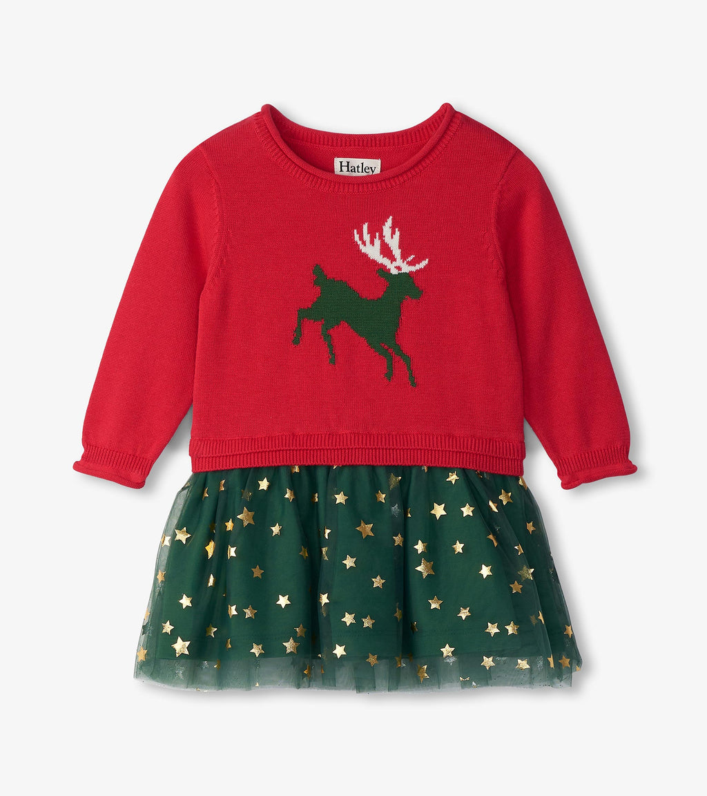 sainsburys reindeer dress