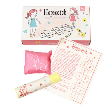 Traditional Hopscotch Playground Game