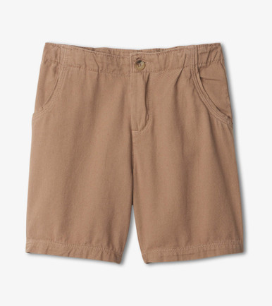 Khaki Twill Shorts