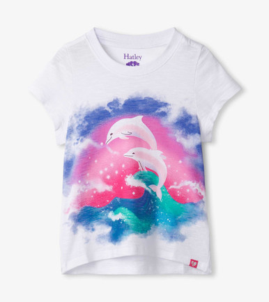 Opulent Dolphins Graphic Tee