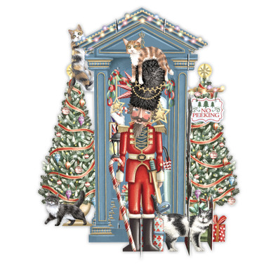 Guard House  - 3D Pop Up Christmas Card X3D038