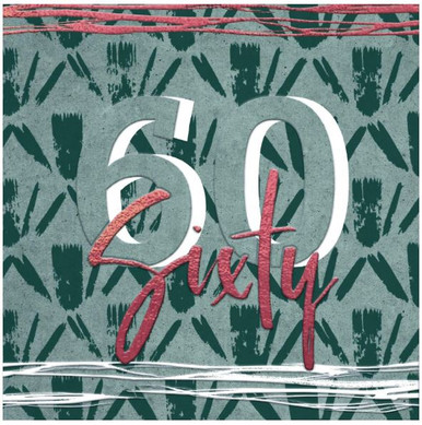 UK Greetings 737726-0-1 Carte D'anniversaire 60 Ans Inscription En