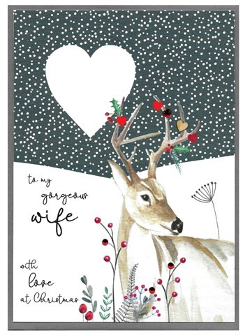 To My Gorgeous Wife Xmas CSX14
