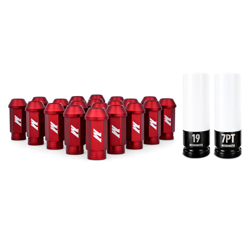 Mishimoto Aluminum Locking Lug Nuts M12x1.25 | ThreePiece.us