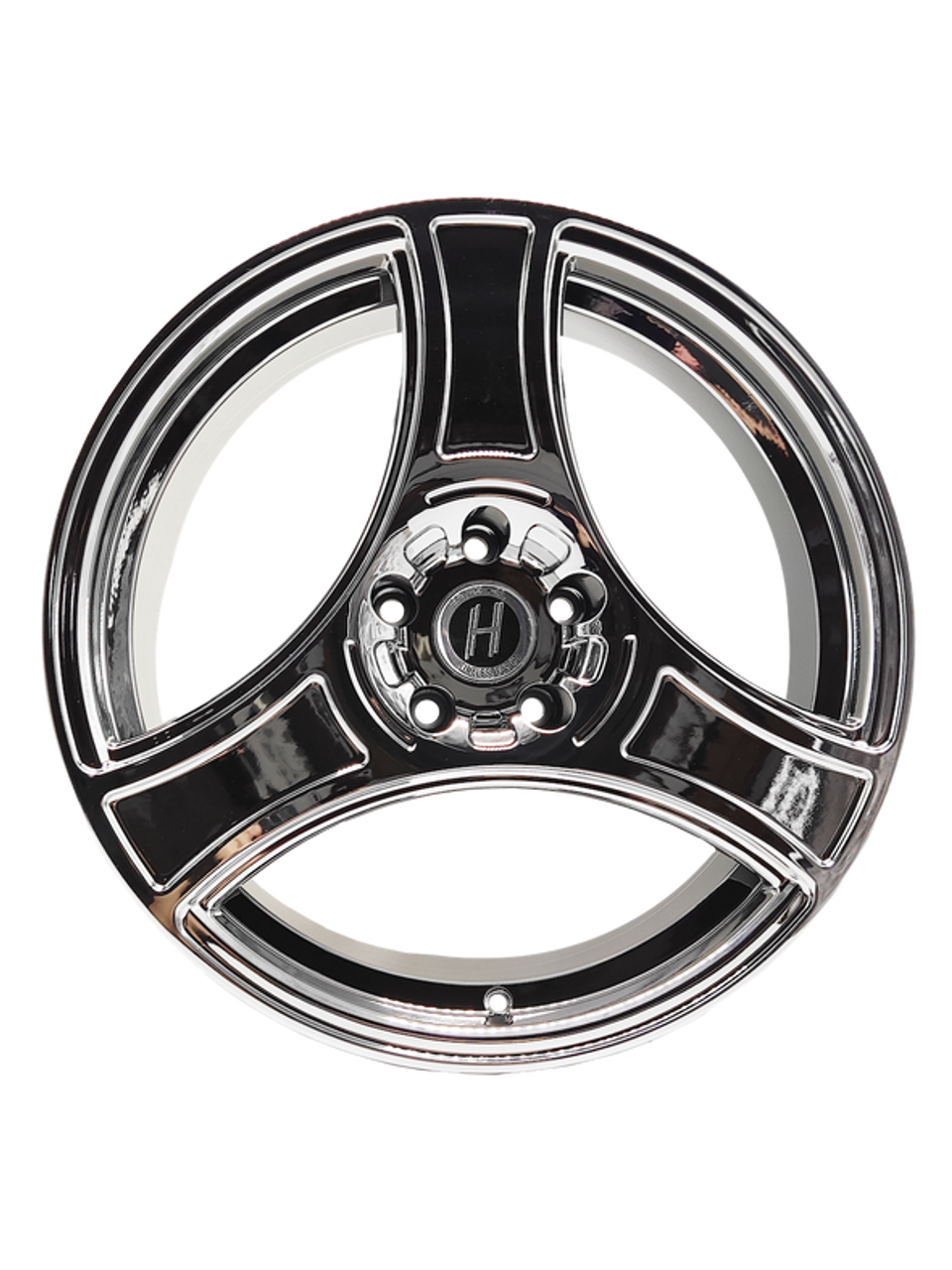 HERITAGE WHEEL BUSHIDO MONOC 5x105 18x8.5 +35 CHROME