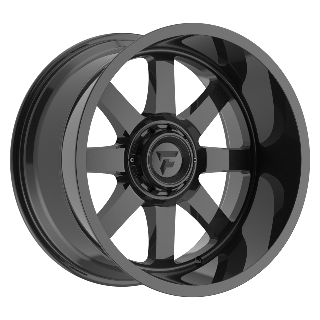 Fittipaldi Offroad FA16B 8X180 20x9 +12 Gloss Black - Threepieceus