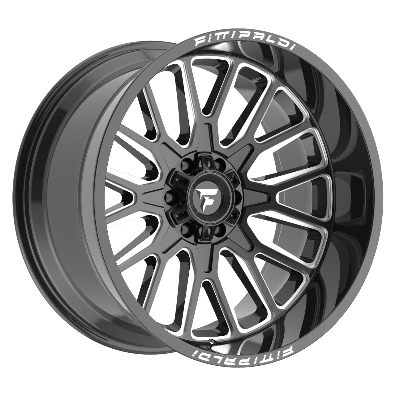 Fittipaldi Offroad FA18BM 8X180 20x10 -19 Gloss Black Milled