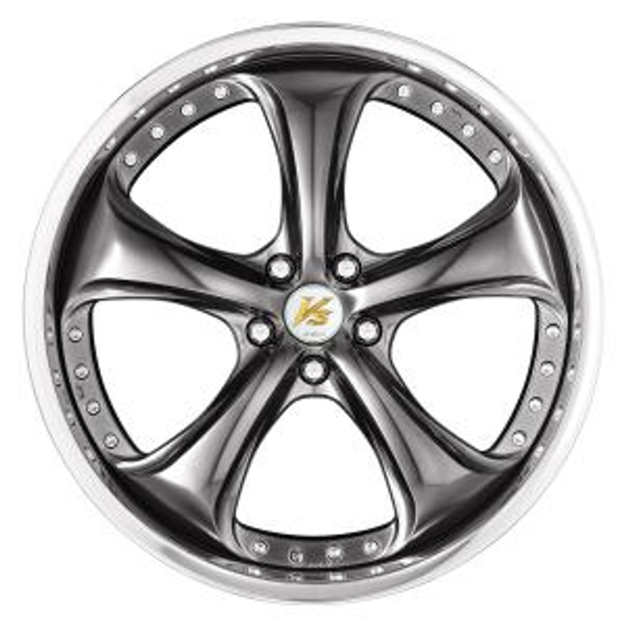 タイヤ・ホイール WORK wheel VSKF Work Wheels VS-KF 5X114.3 19x11.5-11 Brilliant Silver Black