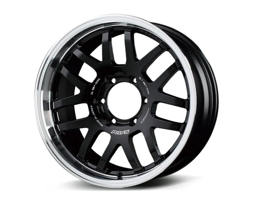 Volk Racing RAYS 07X 5x114.3 16x8 +17 BLACK | ThreePiece.us