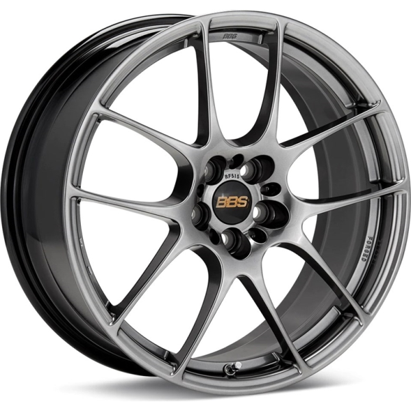 BBS RF 5x100 17x7.5 +48 Diamond Black Wheels | ThreePiece.us