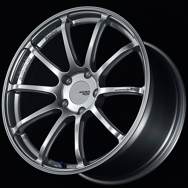 ADVAN RacingRSII 17インチ シルバー Advan Racing RSII 5x114.3 17x8.0 +37 HYPER | ThreePiece.us