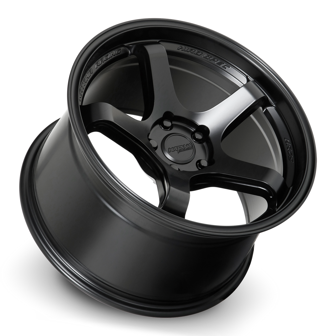 KATANA RACING HR05 5x112 18x8.5 +35 Matte Black - Threepieceus