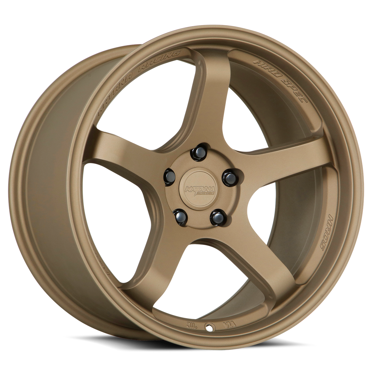 KATANA RACING HR05 5x114.3 18x9.5 +38 Matte Bronze - Threepieceus