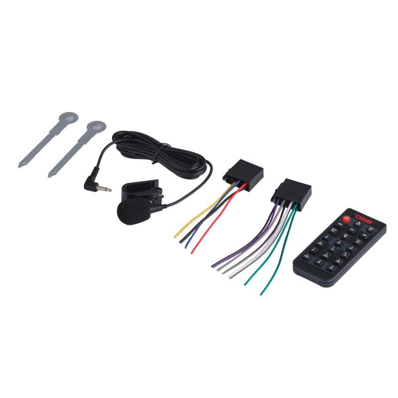 DS18 SDX-P100 Single DIN Head Unit Full DSP Bluetooth RGB
