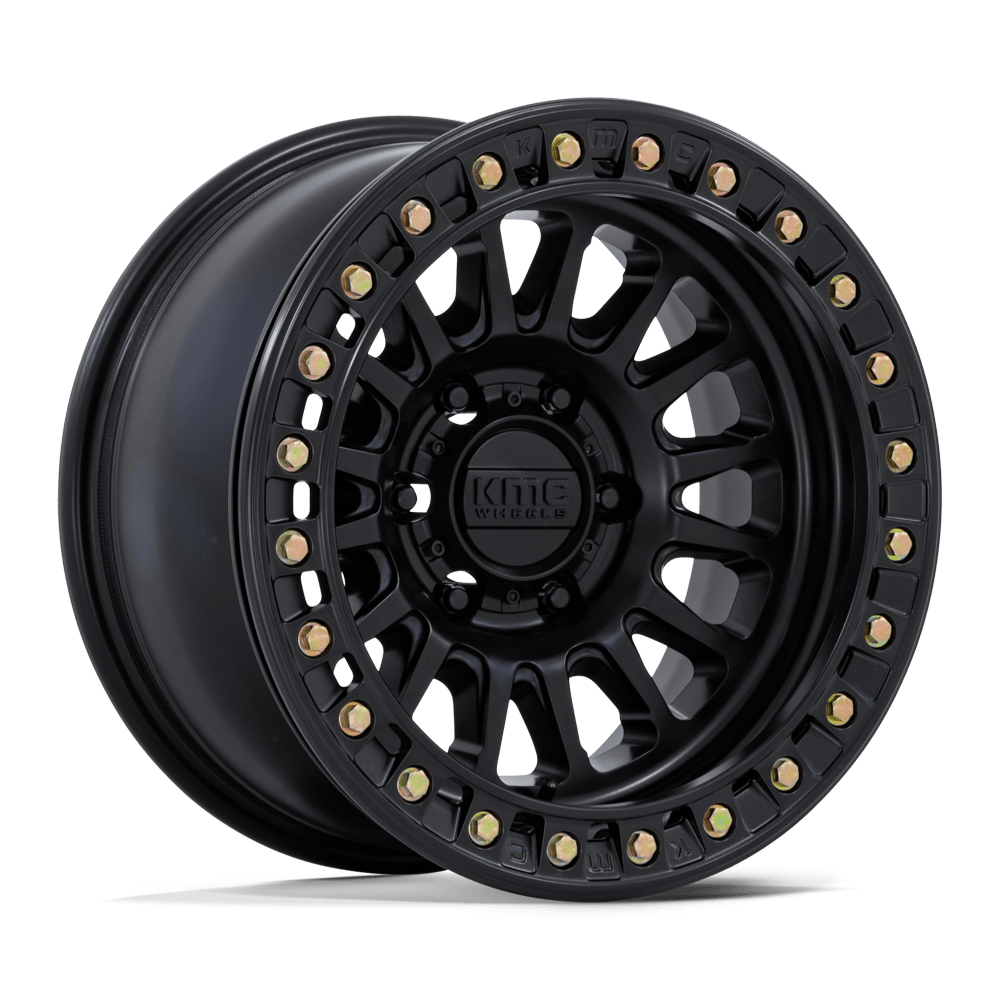 タイヤ・ホイール MKB KMC IMPACT BEADLOCK 6x139.7 17x9 +1 Matte Black | ThreePiece.us