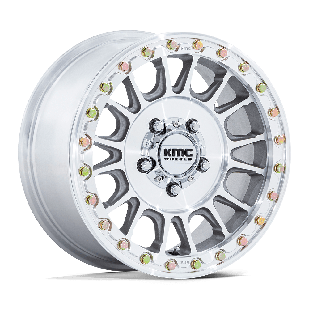 KMC Powersports IMPACT UTV BEADLOCK 4x156 15x7 +10 Machined