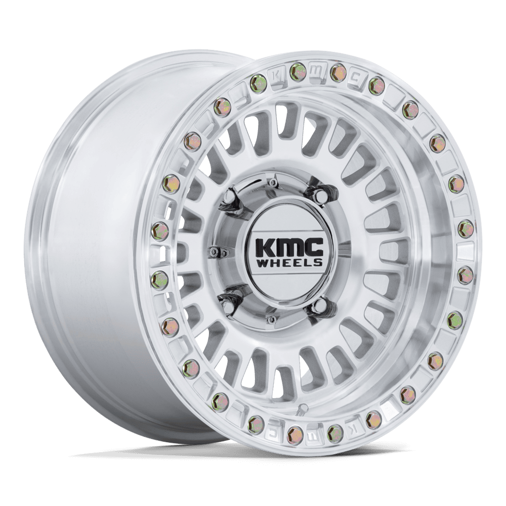 KMC Powersports AZTEC UTV BEADLOCK 6x139.7 15x7 +38 Machined