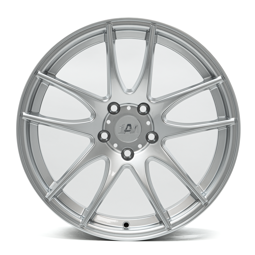 1AV ZX14 5x105 18x8.5 +38 Silver | ThreePiece.us