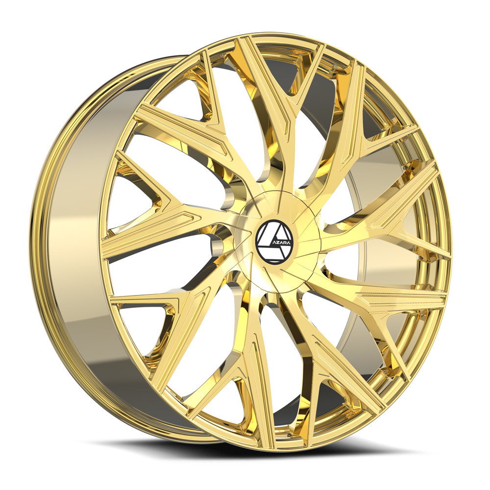 Manaタイヤ① Azara AZA-527 blank 5x/6x 22x9.5 +15 Nano Gold | ThreePiece.us