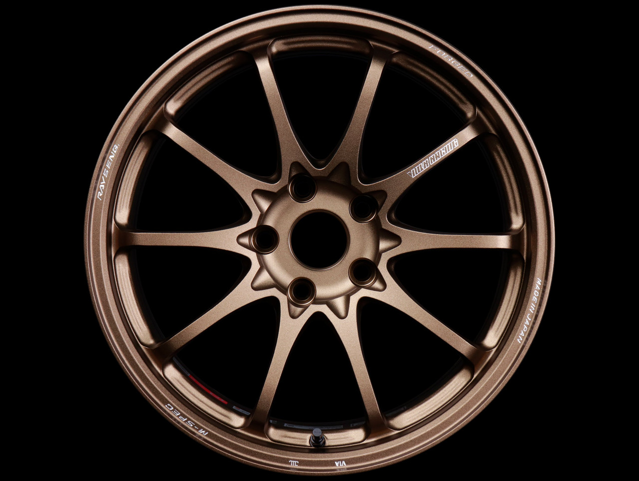 Volk Racing CE28N-PLUS M-SPEC 5x120 18x9.5+38 Bronze - Threepieceus