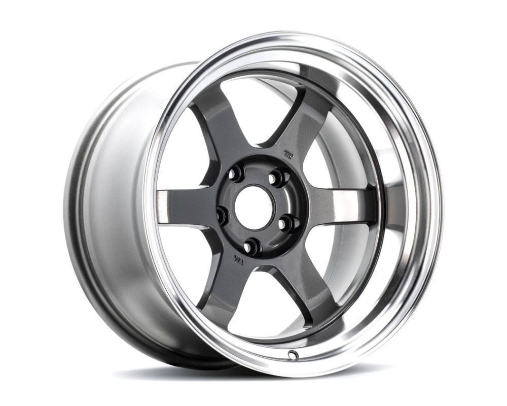 Volk Racing TE37V 4x100 15x8+25 Gunmetal / DC - Threepieceus