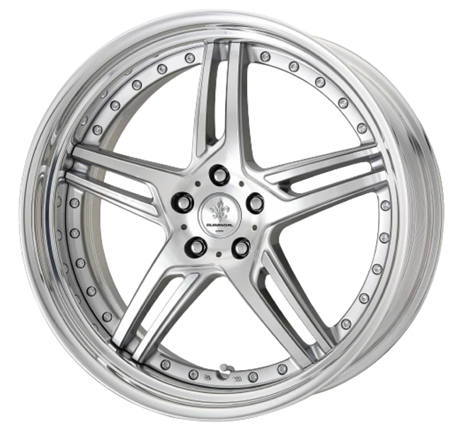 Durandalt DURANDAL DD5.2 18x8.5 +16 SILVER POLISHED | ThreePiece.us