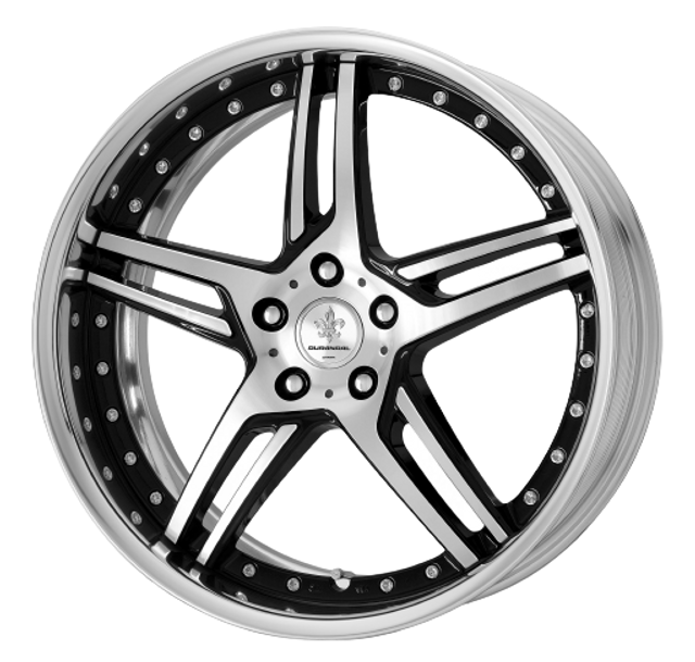 WORK Durandal DD5.2 1本のみ DURANDAL DD5.2 BLACK POLISHED 5x114.3 | ThreePiece.us