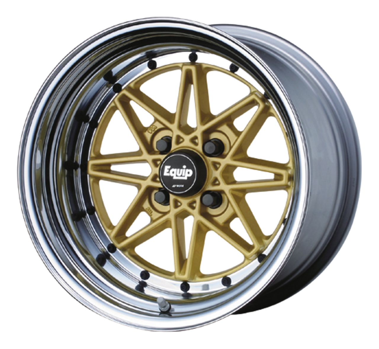 WORK Equip 15インチ ゴールドホイールタイヤセット WORK Equip 03 4x100 15x13 -16 GOLD | ThreePiece.us