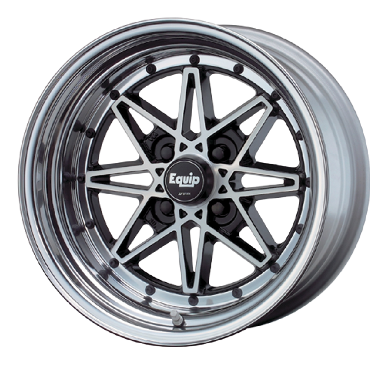 WORK Equip 03 15x8.5 4x114.3 Black Polish | ThreePiece.us