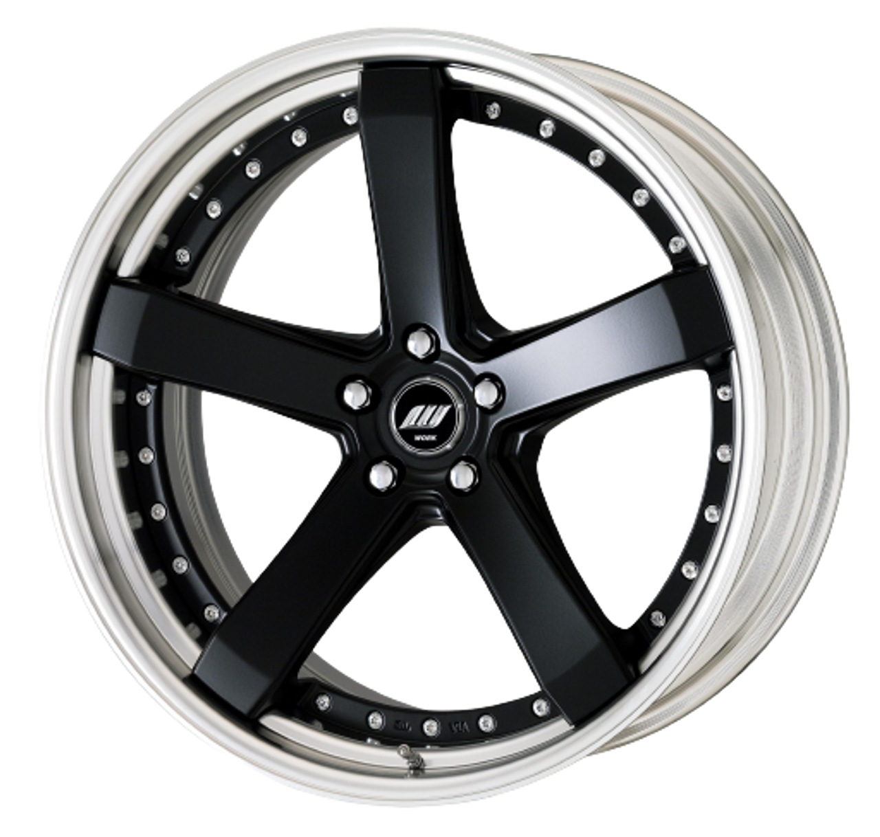 Work Zeast St2 5x115 21x10.5+22 R Disk Matte Black