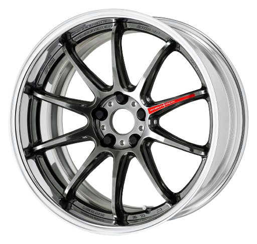 Work Zr10 2P 5x112 19x9.5 +22 Glim Black - Threepieceus