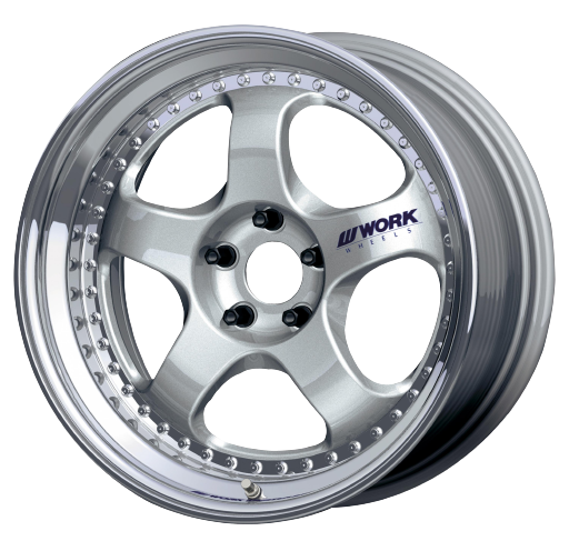 WORK s1 18インチ　pcd114.3 Work Meister S1 3P 4x114.3 18x15-16 A Disk Silver