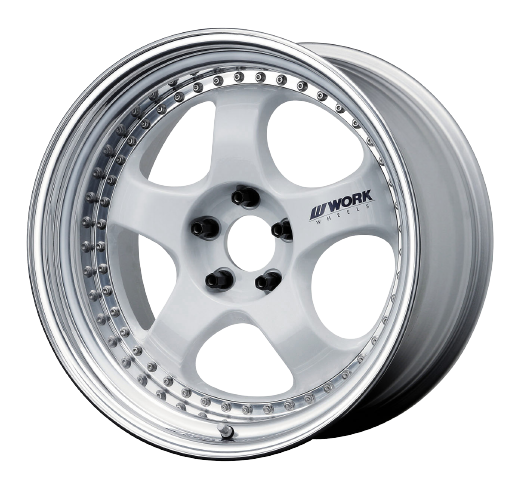 WORK Meister S1 19インチ ホイールセット Work Meister S1 3P 5x120 19x9+22 A Disk White
