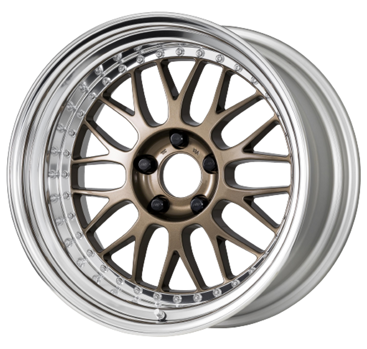 タイヤ・ホイール work meister m1r Work Meister M1 3p 4x100 18x15.5-21 A Disk Titanium Gold