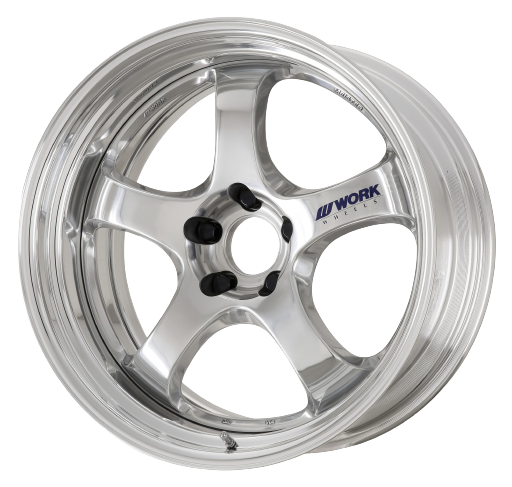 Work Meister S1R 5x114.3 18x9.5+22 R Disk Bright Buff Finish